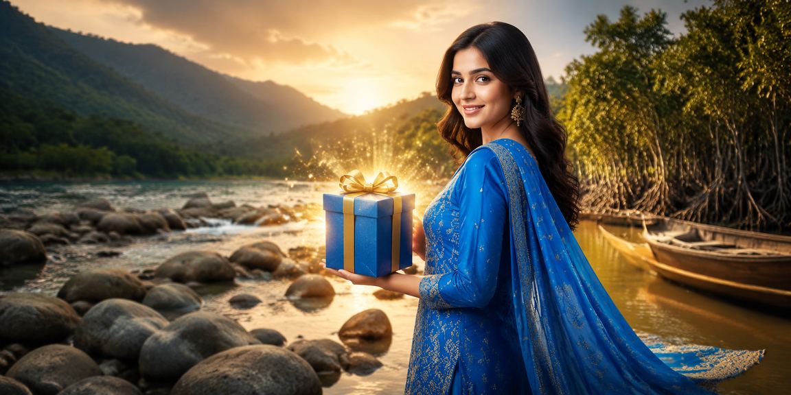 সিলেটে ঐতিহ্যবাহী পোশাকে বিনোদন পরিবেশ